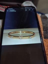 Buccellati Gold Bracelet With Diamonds image 6