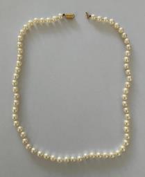 Mikimoto Pearl Necklace  2 Strands image 1