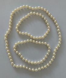 Mikimoto Pearl Necklace  2 Strands image 7