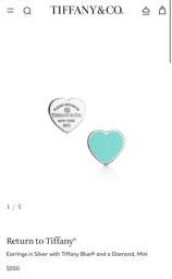 Return to Tiffany Silver Earrings image 7