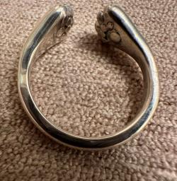 Silver Paw Ring image 2