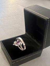 Sophisticated Ruby Diamond Ring image 2