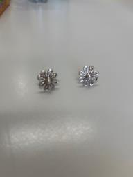 Tiffany daisy sterling silver set image 1