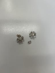 Tiffany daisy sterling silver set image 3