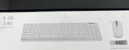 Keyboard  Mouse wireless white in Box image 3