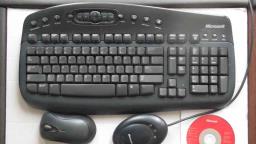 Wireless Microsoft Keyboard  Mouse image 1