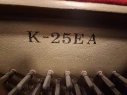 Kawai K-25ea  Piano made in Japan image 10