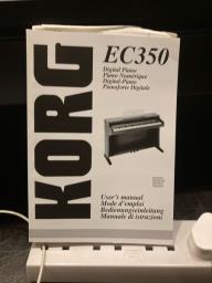 Korg Ec350 digital concert piano nego image 1