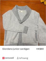 Giordano junior cardigan image 1