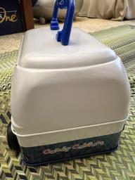 Japan Shinkansen tin food carry case image 4