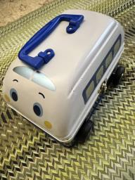 Japan Shinkansen tin food carry case image 1