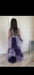 Purple Designer Party Dress 99 New image 2