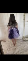 Purple Designer Party Dress 99 New image 4