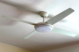 52 Super Slim Ceiling Fan and Lamp image 2