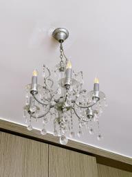 6-bulb Small Size Crystal Chandelier image 1