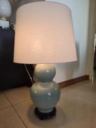 Altfield Pair of Porcelain Lamps image 2