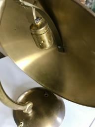 Art Deco Brass Table Lamp image 6