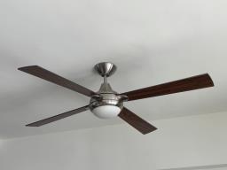Ceiling Fan and Light image 1