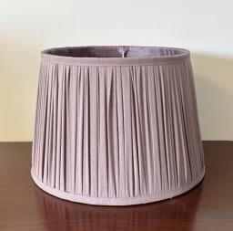 Hand Pleated Tapered Drum Lampshade image 2