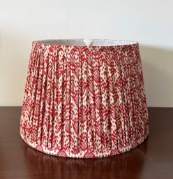 Hand Pleated Tapered Drum Lampshade image 3