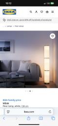 Ikea vidja floor lamps for sale image 2