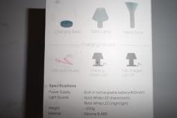 Kona Rechargeable 2-in-1 Touch Lamp image 5