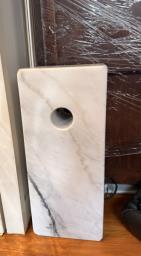 Large Arco Led light with marble base image 3
