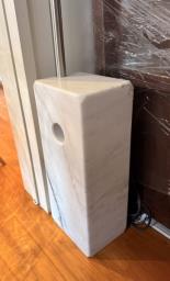 Large Arco Led light with marble base image 4