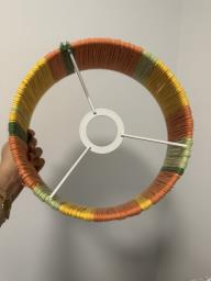 Multi Colour String Warp Shade image 3