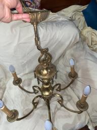 Napoleon Iii Style Hanging Chandelier image 4