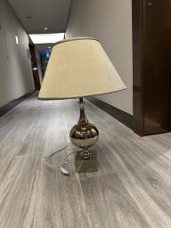 Polished Stainless Steel Lamp image 3