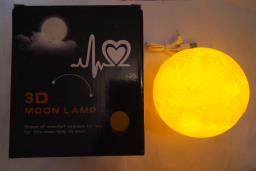 Rechargeable 3d Moon Lamp 3 Color Change image 2