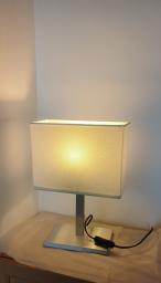 Table lamp whitemetal - Ikea Tomelill image 2
