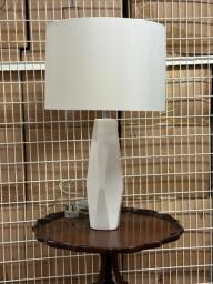 White Designer Porcelain Lamp image 1