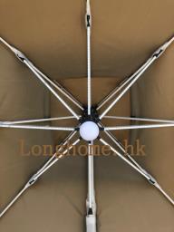 Patio Large Size Roman Umbrella Aluminum image 2