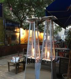 Stainless Steel Flame Gas Patio Heater image 1