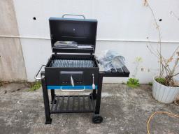 Trolley Bbq charcoal grill with Thermome image 7