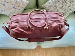 Cartier Leather Sausage Travel Bag image 1