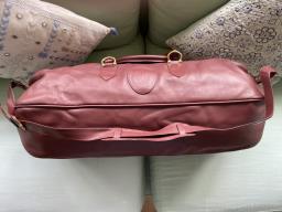 Cartier Leather Sausage Travel Bag image 4