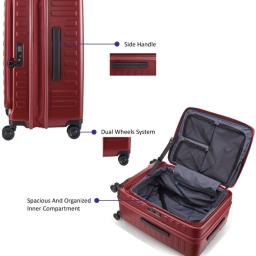 Lojel Cubo Medium Suitcase Luggage red image 2