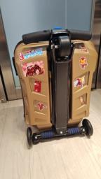 Rose Gold Scooter Suitcase - 500 Hkd image 2
