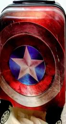 superhero hard case luggage w wheels image 2