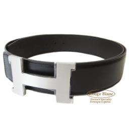 Authentic Hermes H Leather Belt image 2