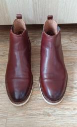Aiuti mens brown leather boots image 3