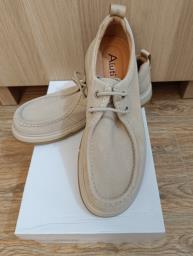 Beige Suede Shoes image 4