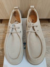 Beige Suede Shoes image 2