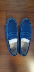 Blue Ecco loafers mocassin image 1