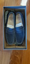 Blue Ecco loafers mocassin image 2