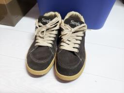 Simple Men Os Suede Black Shoes Sneakers image 4