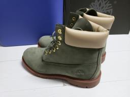 Timberland 6-inch Green Nubuck Boots image 4